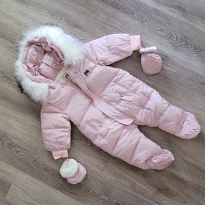 Light pink puffer size 12M